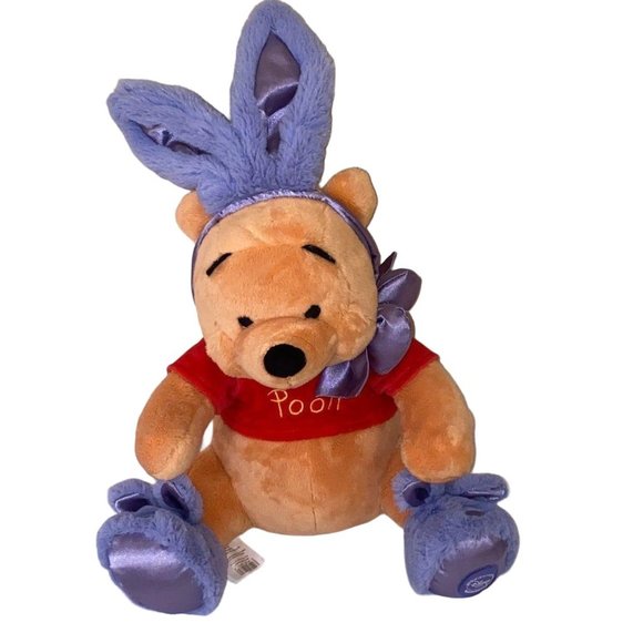 easter pooh plush
